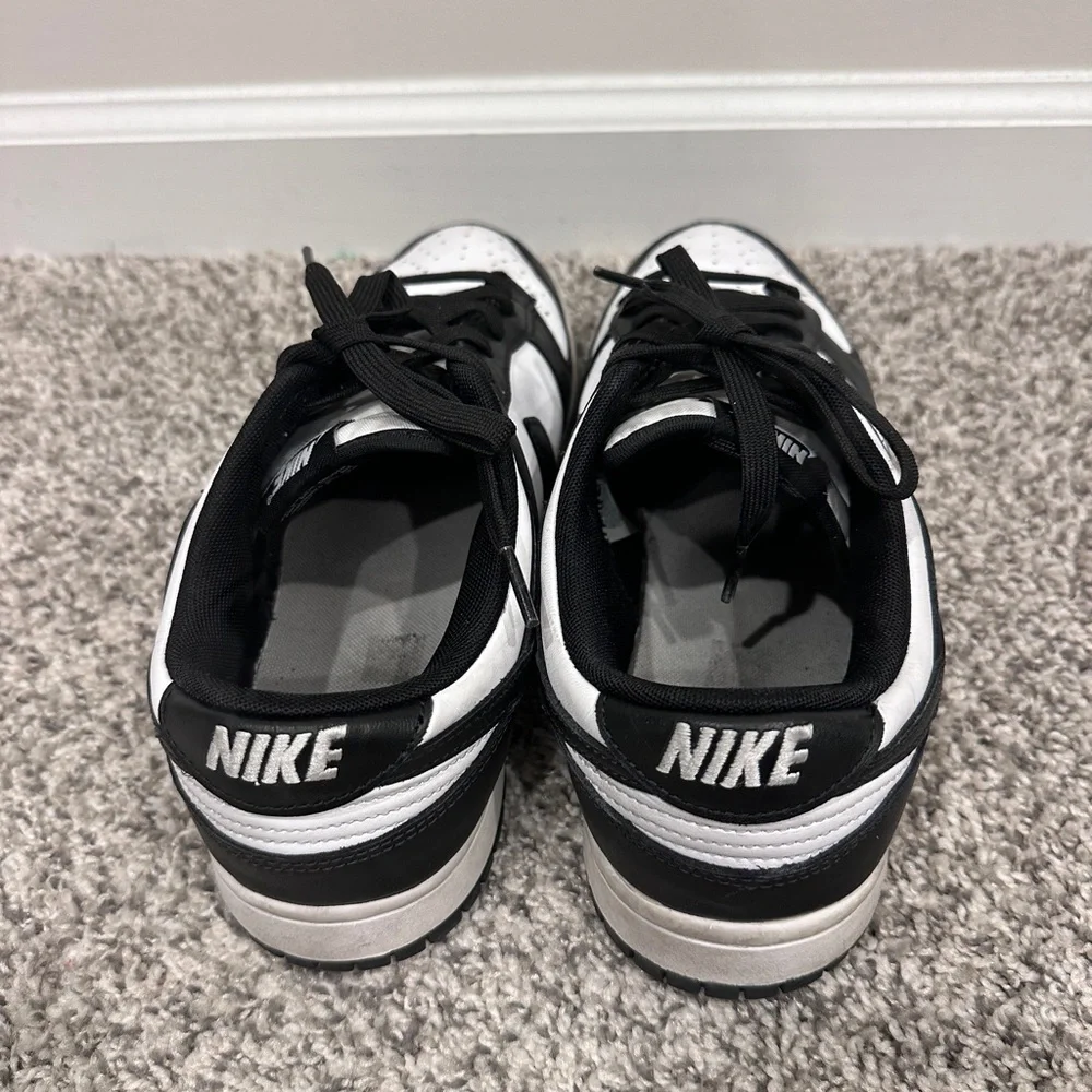 Nike Dunk Low Black White “Panda” Sneakers Men’s Size 10.5